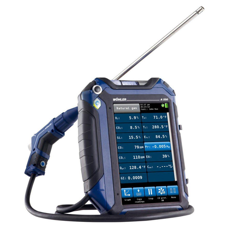 Газоанализатор Wohler A 550