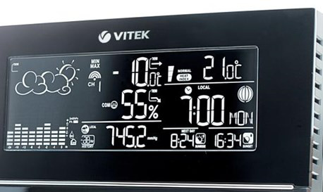 Метеостанции VITEK: обзор наиболее популярных моделей